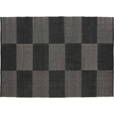 Hay Check Rug Black cm