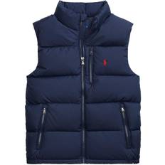 XL Padded Vests Children's Clothing Polo Ralph Lauren Water Repellent Down Gilet - Newport Navy (630255)