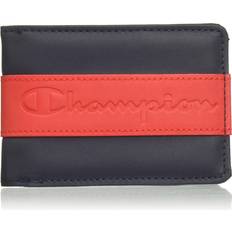 Champion bifold wallet with original gift box navy/red ch3039bb-410