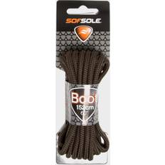 Sof Sole Wax Boot Laces 152cm, Brown