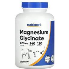 Nutricost Magnesium Glycinate 420 mg 240