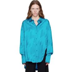 The Attico Shirt Woman colour Turquoise