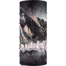 Men - Polyester Scarfs Buff Polar Reversible Neckwear Unisex - Blaise Black