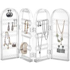 Beautify Foldable Jewellery Hanger Clear Plastic