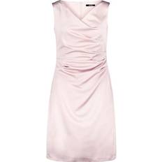 Vera Mont Ruffles Business Sheath Dress - Foggy Rose