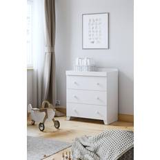 Dressers Kid's Room Little Acorns Classic 3 Draw Dresser with Changing Unit