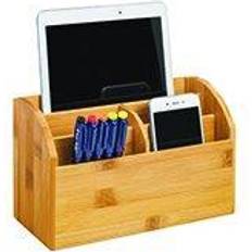 CEP Silva Desk Tidy Woodgrain 2240020301 Storage Box