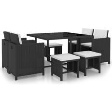 vidaXL 42522 Patio Dining Set, 1 Table incl. 4 Chairs