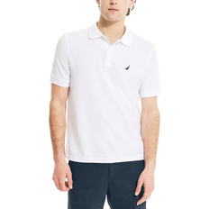 Nautica Sustainably Crafted Classic Fit Deck Polo Shirt - Bright White