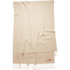 Beige Scarfs Acne Studios Fringe Wool Scarf - Oatmeal Melange