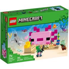 Minecraft Building Games LEGO Minecraft the Axolotl House 21247