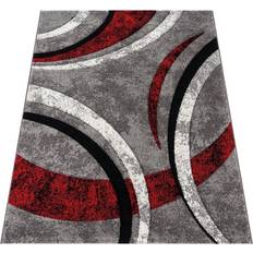 Paco Home Large rug Black, Grey, Red cm