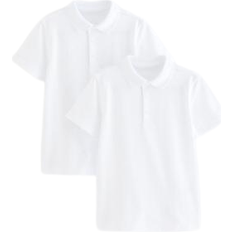 George for Good School Polo Shirts S/S 2 Pack - White