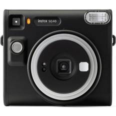 86x54mm (Instax Mini) Instant Cameras Fujifilm Instax Square SQ40 Black