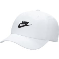 Nike Boys Accessories Nike Kid's Club Unstructured Futura Wash Cap - White/Black