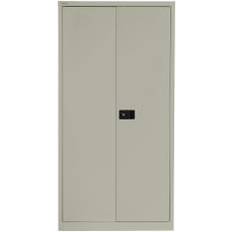 Bisley Economy Cupboard 1806mm High with Three Black Purpose