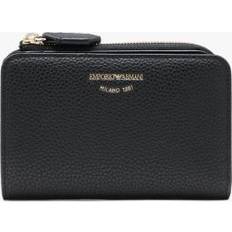 Emporio Armani Small Black Zip Wallet Accessories: One-Size, Co