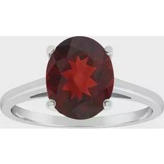 Macy's 14K Gold 2.80 cttw Oval Garnet Ring Gold