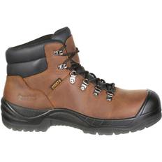 Rocky mens brown leather metg ct worksmart work boots