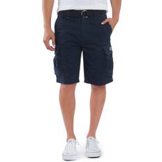 Unionbay Survivor Men's Belted Cargo Shorts - True Navy