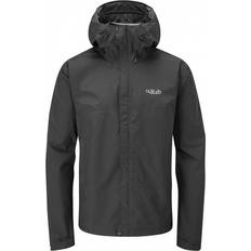Rab L - Men - Outdoor Jackets Rab Men's Downpour Eco Waterproof Jacket - Black