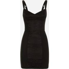 Dolce & Gabbana Corset-style slip dress black