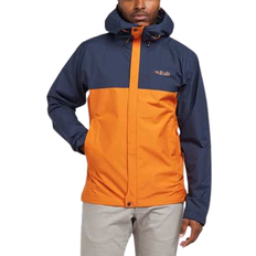 Rab Men's Downpour Eco Waterproof Jacket - Orange
