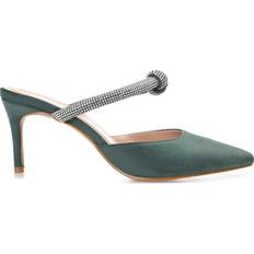 Green Heeled Sandals Journee Collection Women's Lunna Pumps