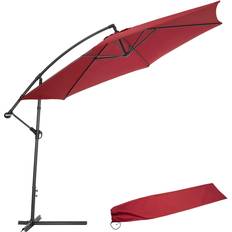 Metal Parasols & Accessories tectake Cantilever Garden Parasol 350cm