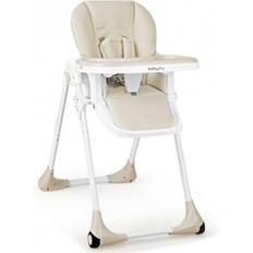 Costway Baby Convertible High Chair with Wheels