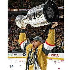 William Karlsson Vegas Golden Knights Autographed 2023 Stanley Cup Champions 16" x 20" Raising Photograph