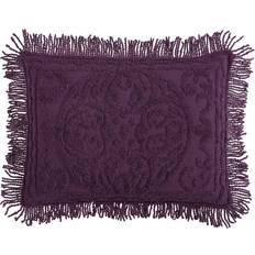 Beatrice Home Fashions chenille, Standard Pillow Case Purple