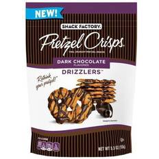 Snack Factory Pretzel Crisps Drizzlers Dark Chocolate