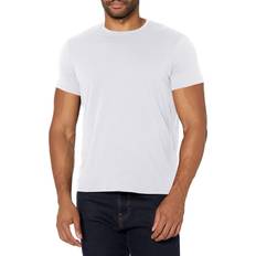 Armani Exchange AX Men's Solid Colored Basic Pima Crew Neck, White