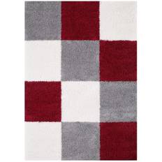 THE RUGS Myshaggy Grey, Red 120x170cm