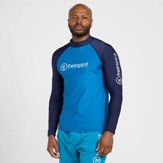 Rash Guards & Base Layers Freespirit Men's Long Sleeve Rash Vest, Blue