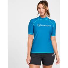 Rash Guards & Base Layers Freespirit Women's Short Sleeve Rash Vest, Blue