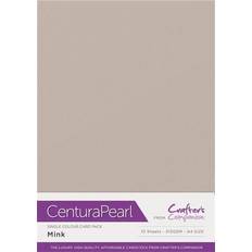 Crafter's Companion Centura Pearl Printable A4 Card Mink 10 sheets