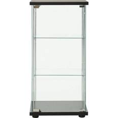 Black Glass Cabinets vidaXL Tempered Glass Cabinet 42.5x86cm