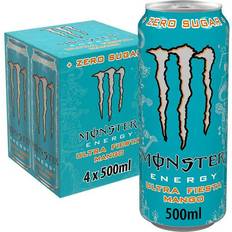 Monster Energy Sports & Energy Drinks Monster Energy Zero-Sugar Ultra Fiesta Mango 500ml 4 pcs