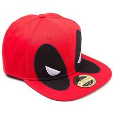 Cheap Caps Fancy Dress Marvel COMICS Deadpool Big Face Snapback Baseball Cap Red