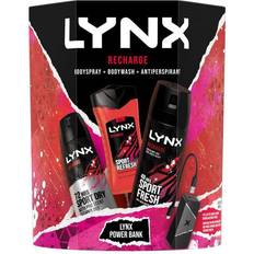 Lynx Gift Boxes & Sets Lynx Recharge Body Wash, Spray & Antiperspirant Gift Set Him Power Bank