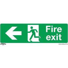 Sealey Conditions Sign Fire Exit Left