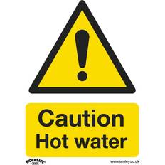 Sealey Warning Sign Caution Hot Water