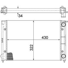 Mahle Motorkühlung Original CR 343