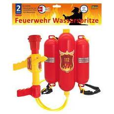 Idena Wasserpistole Feuerwehr rot