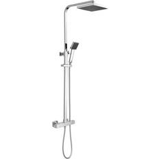 Nuie Thermostatic Square Shower With Kit