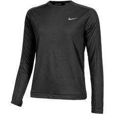 Nike Sportswear Garment - Women T-shirts Nike Dri-FIT Women's Crew-Neck Running Top Black
