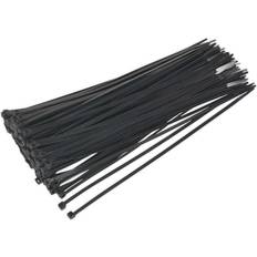 Best Cable Ties Sealey CT30048P100 Cable Ties 300 x 4.8mm Black 100pc