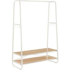 Vasagle RGR112W09 Oak/Cream White Clothes Rack 100x160cm